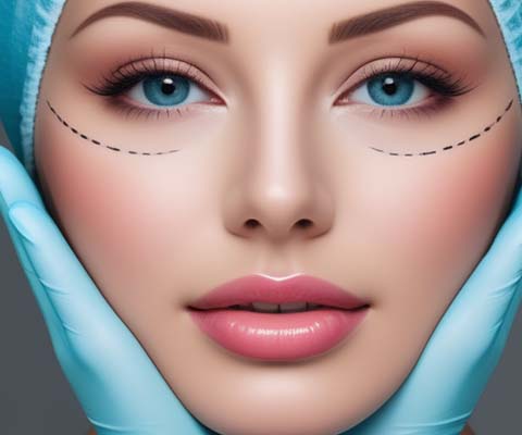 عملية شد الجفون العلوية و السفلية